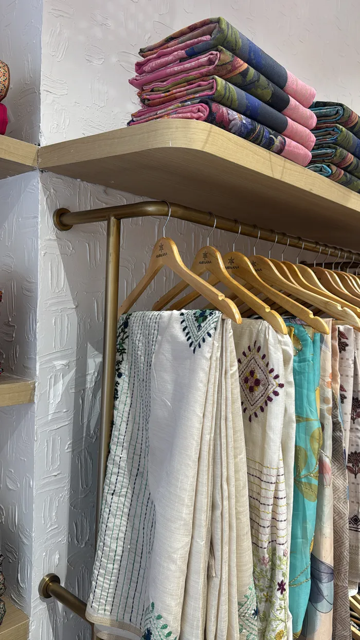 Apparel designers in collaborative studio
